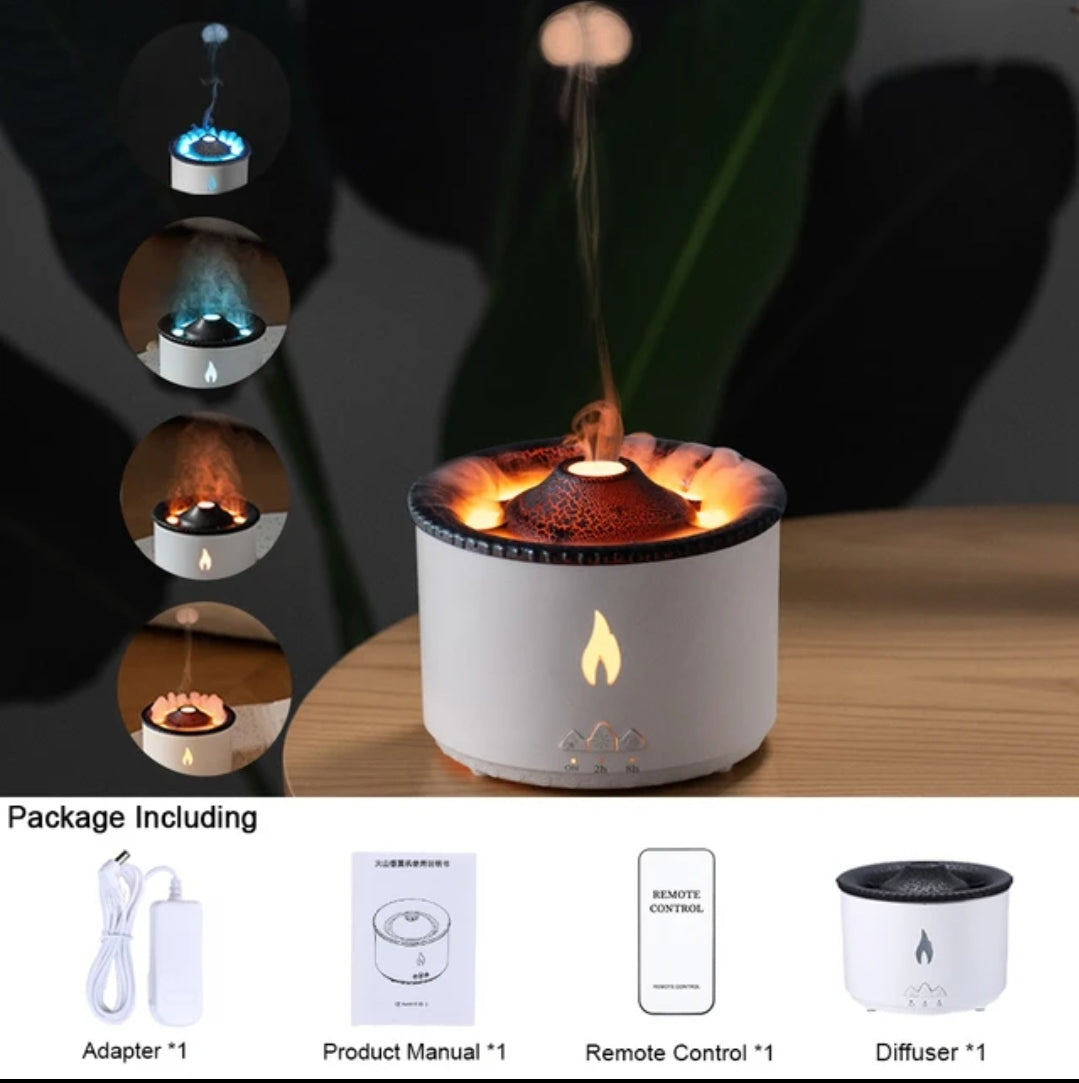 Volcanic Style Aroma Diffuser Air Humidifier With remote control