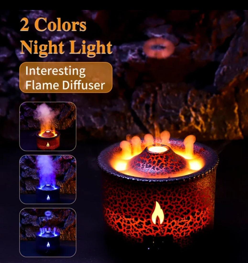 Volcanic Style Aroma Diffuser Air Humidifier With remote control