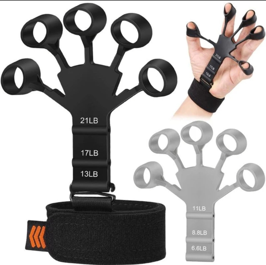 Finger Grip Strength devices with 6 different levels of strength